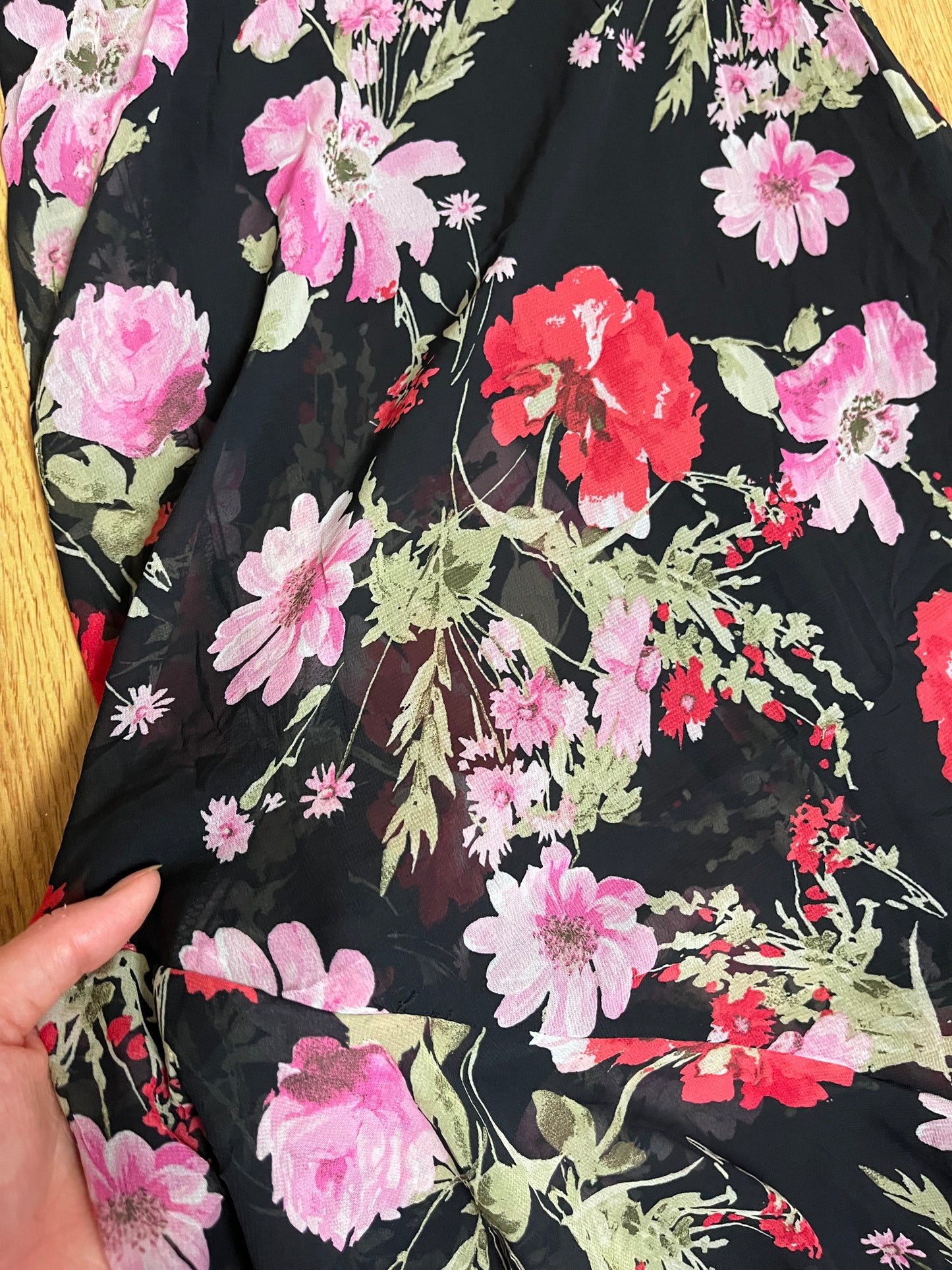 2000s Floral Dress UK 6-8
