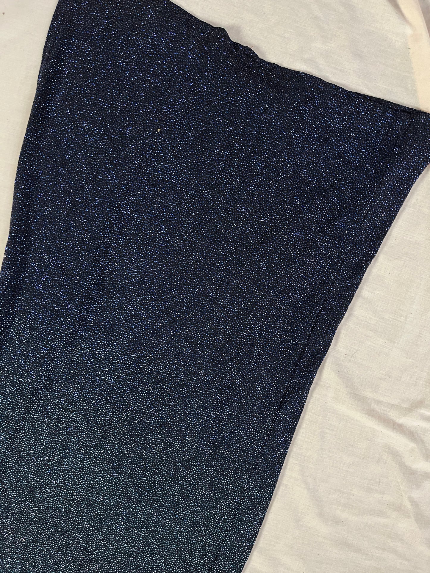 Blue Glitter Evening Dress - UK 8-10