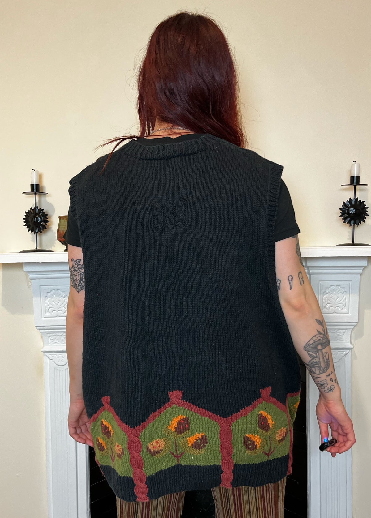Autumn Leaves Sweater Vest XXL