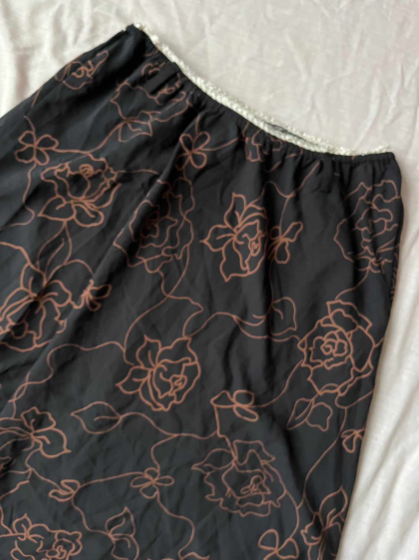 Black Mesh Skirt - UK 6-12