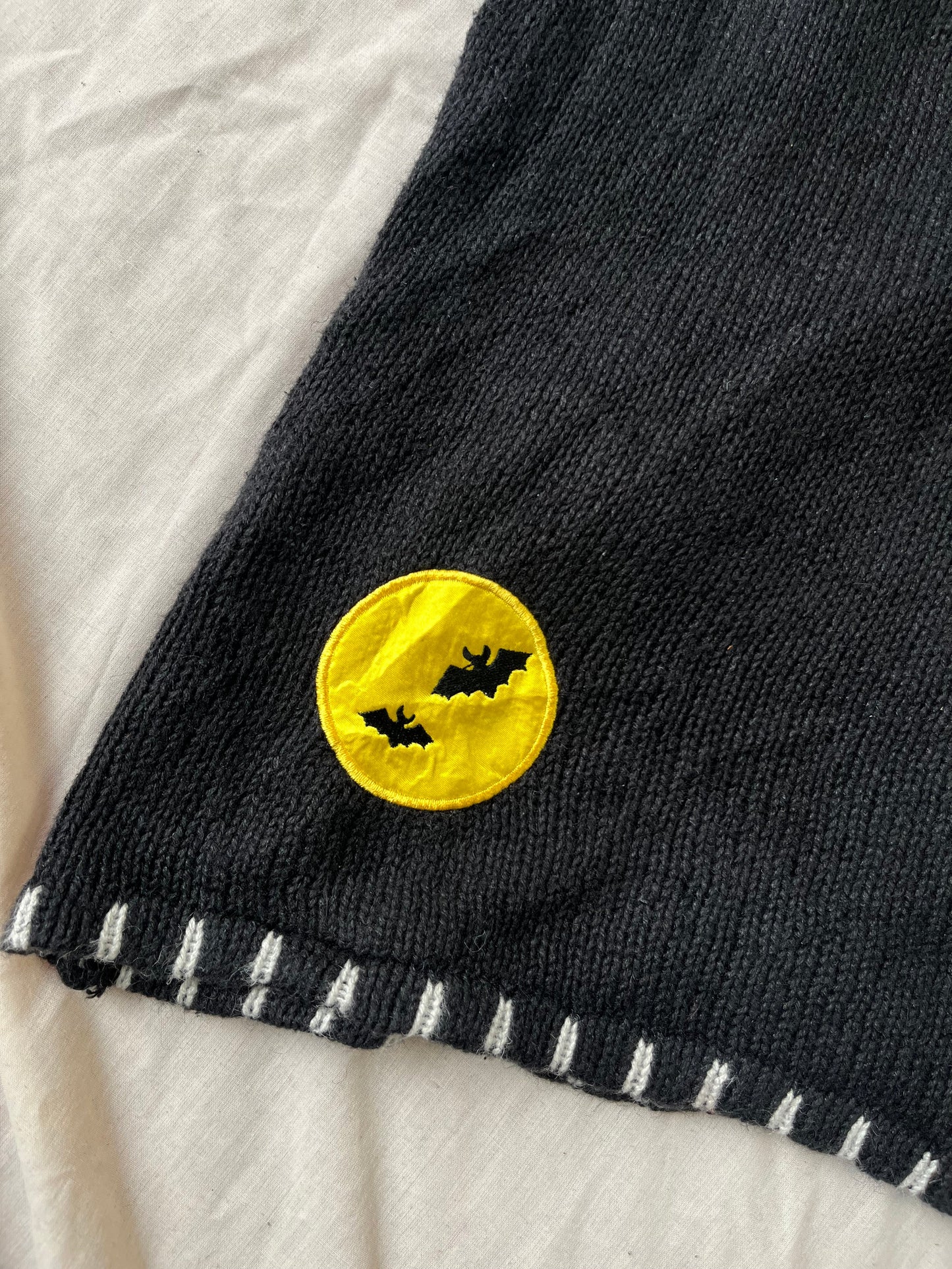 Hex 1990s Halloween Sweater Vest M