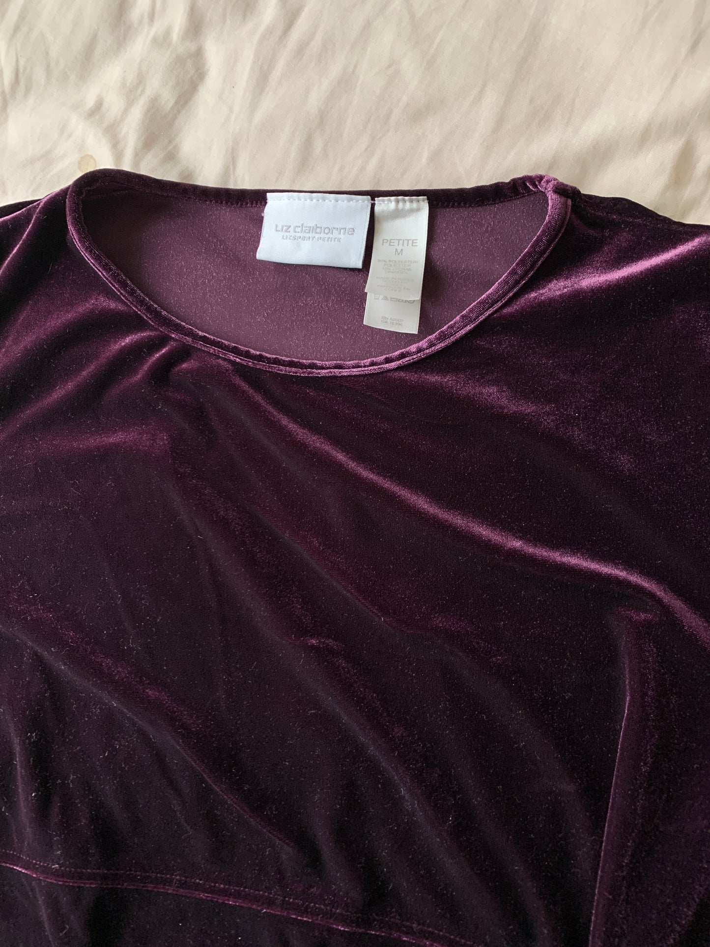 Mina 90s Velvet Dress UK 12