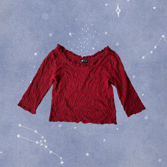 Red Orsay Top - UK 10