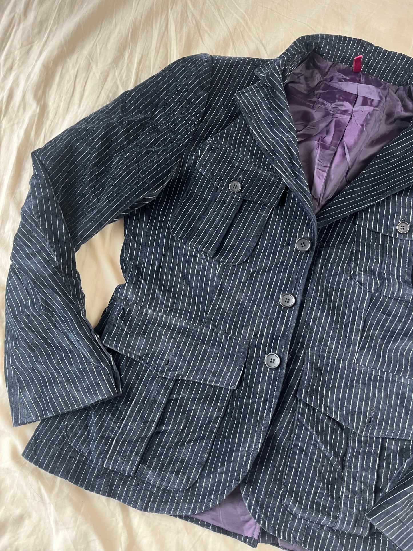 Elara Velvet Jacket UK 14