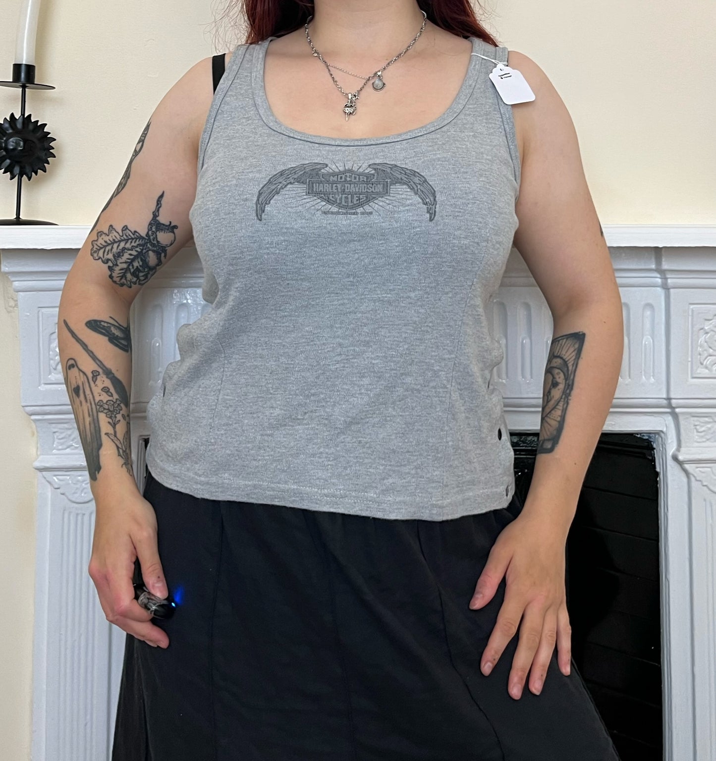 2003 Harley Davidson Tank Top UK 10-12