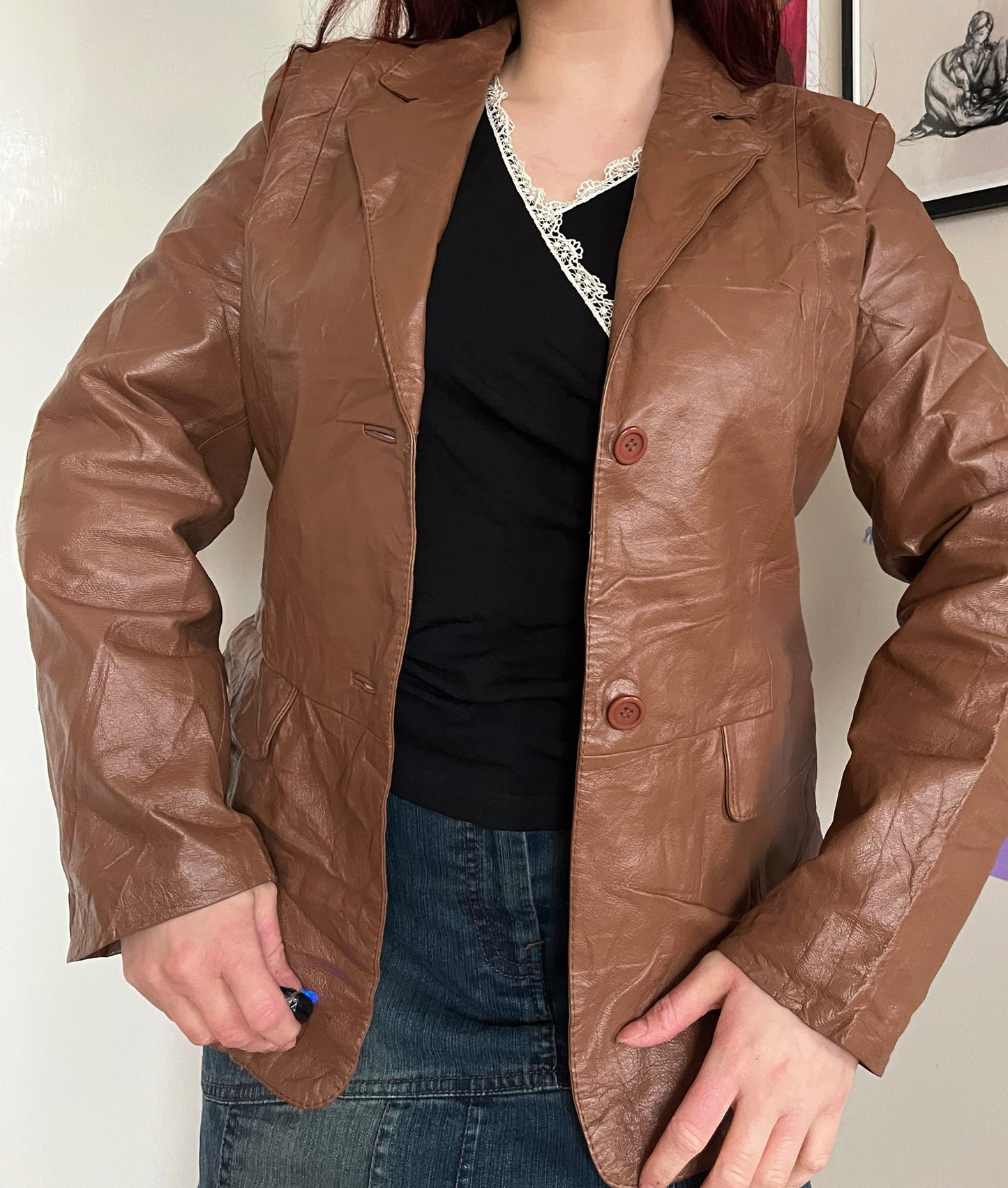 Kate Leather Jacket UK 8-14