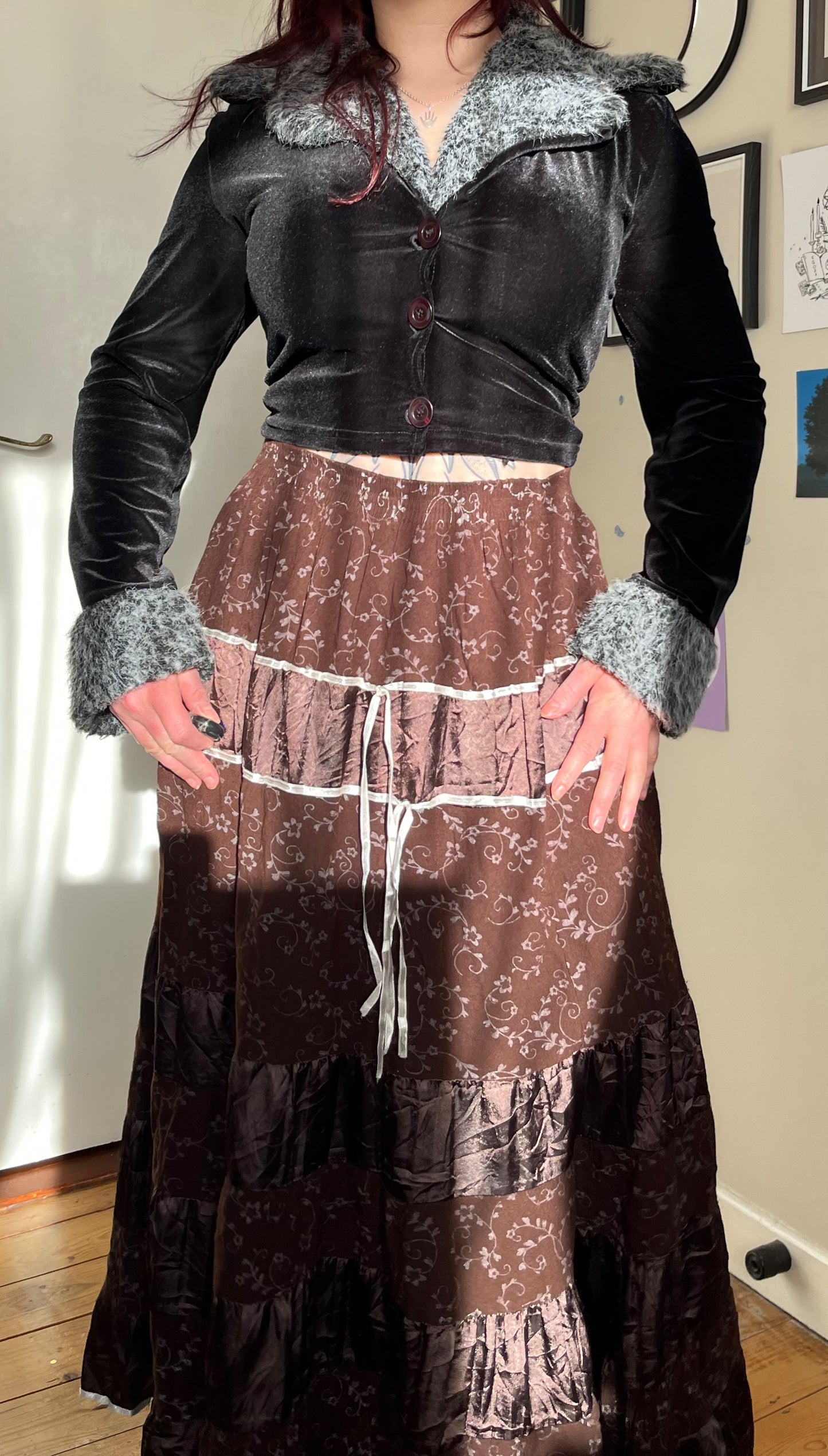 Tiered Floral Fairy Skirt - UK 8-14