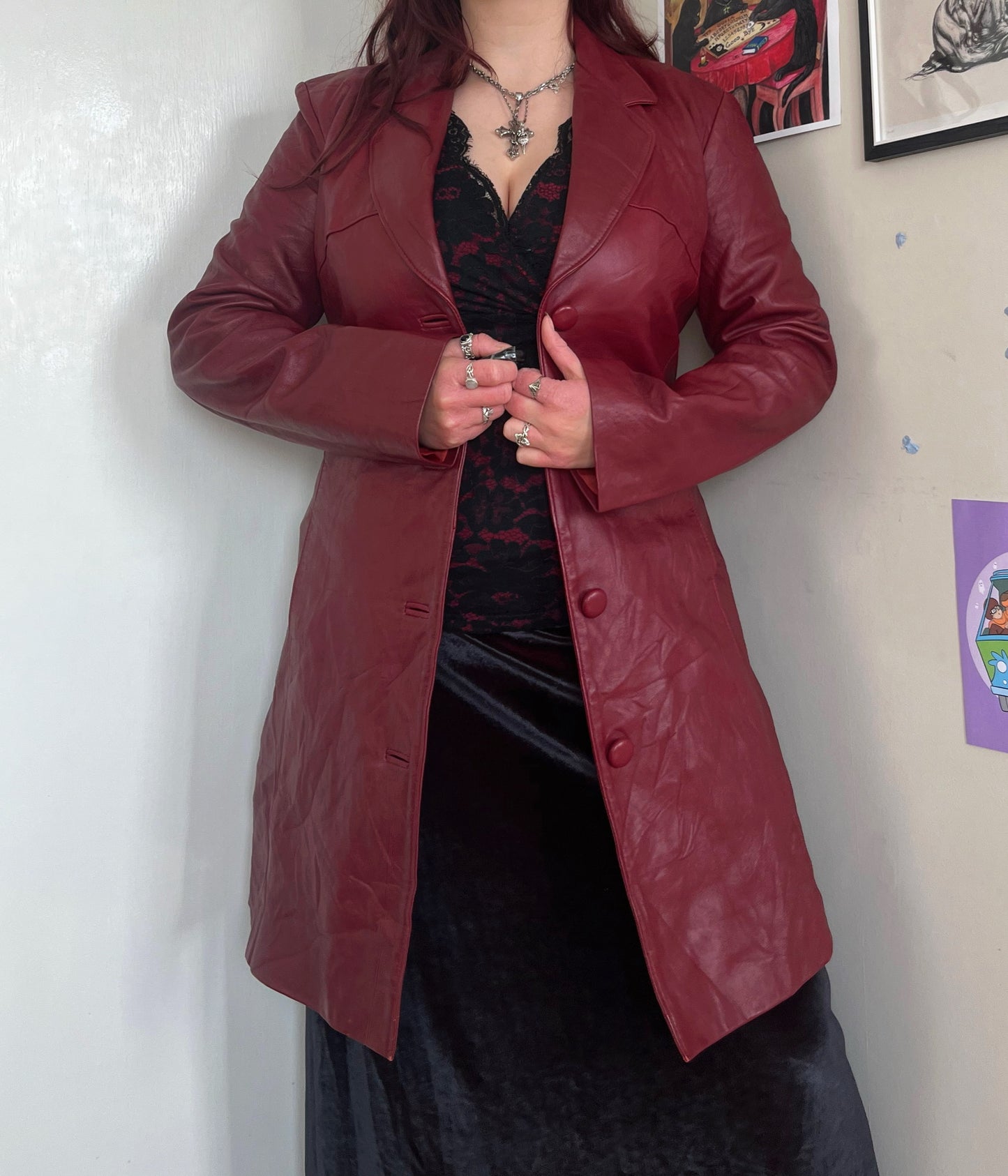 Ruby Leather Jacket UK 8-10