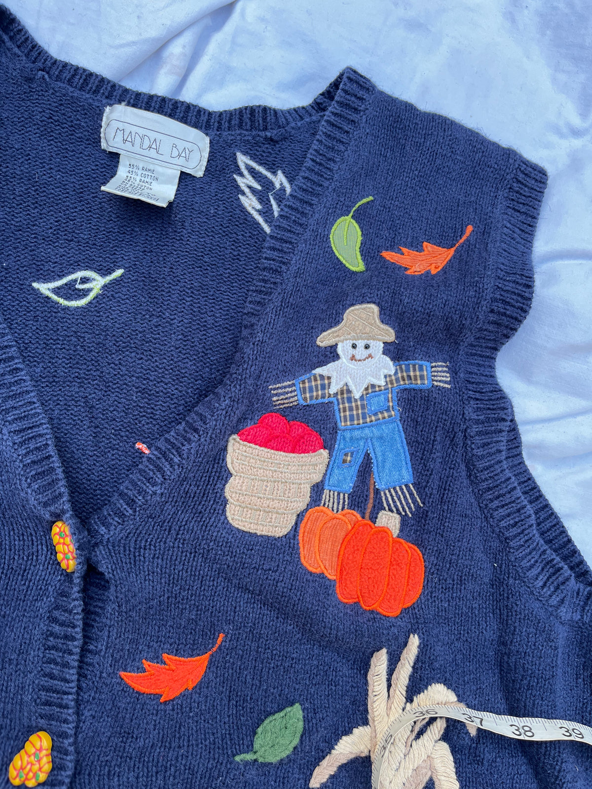Cornucopia Sweater Vest XL