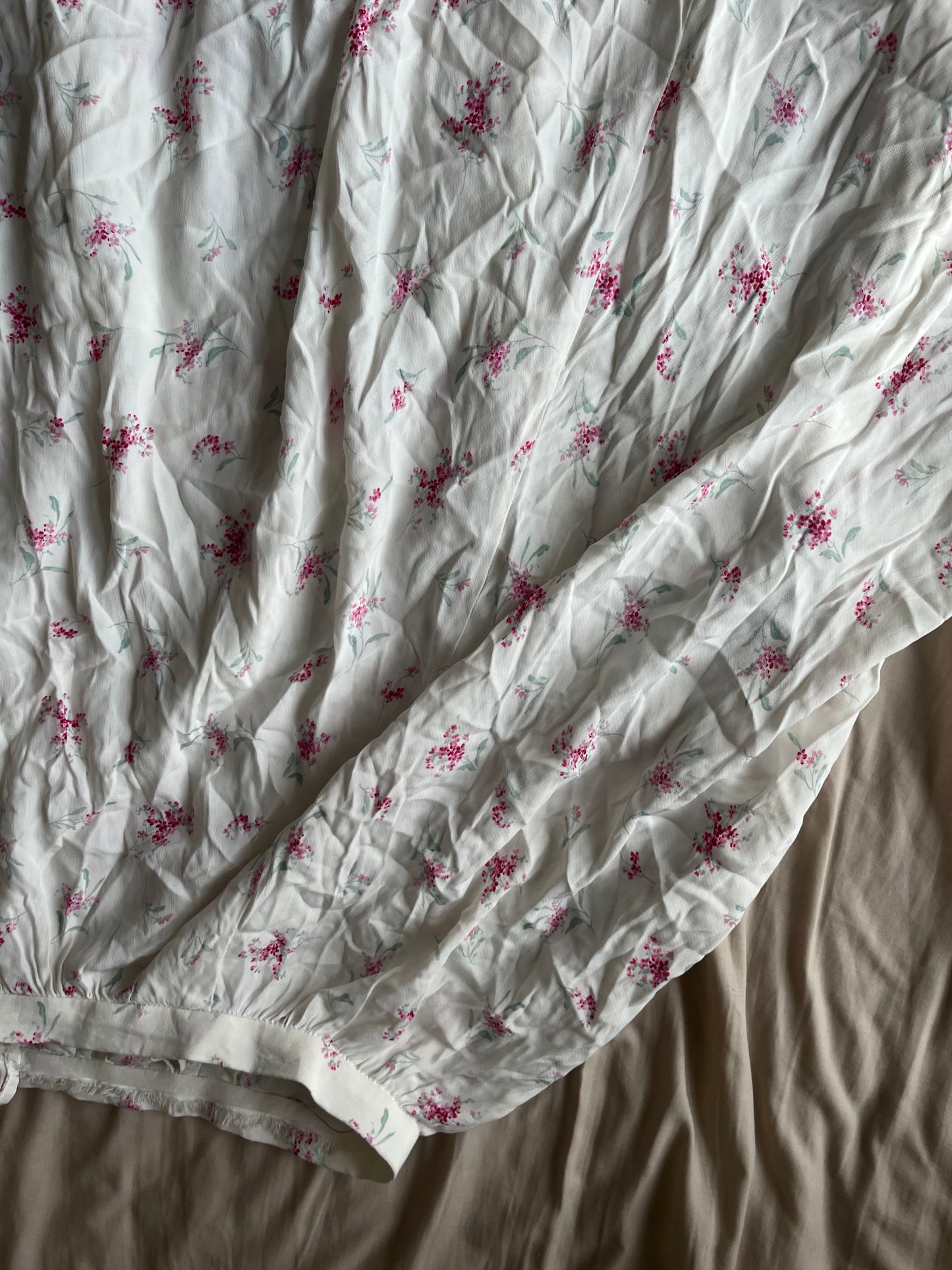 Fiona 1970s Prairie Skirt UK 12