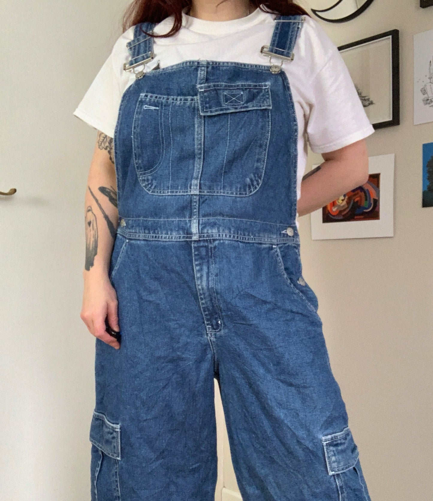 Natasha 90s Dungarees UK 16-18