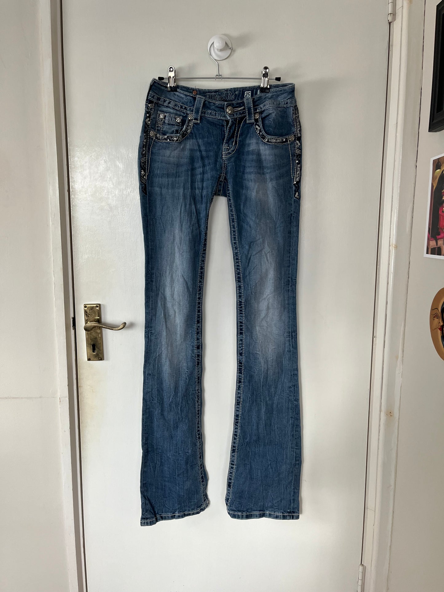 Y2K Miss Me Jeans UK 6