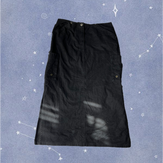 Denim Maxi Skirt UK 12