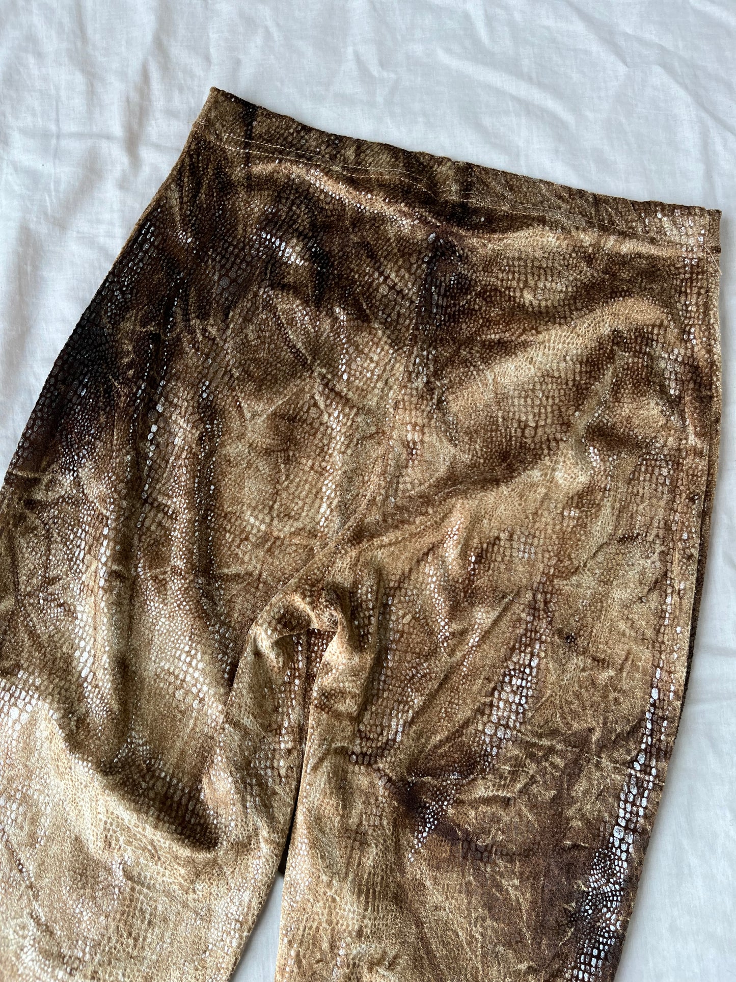 Velvet Brown Pants UK 12