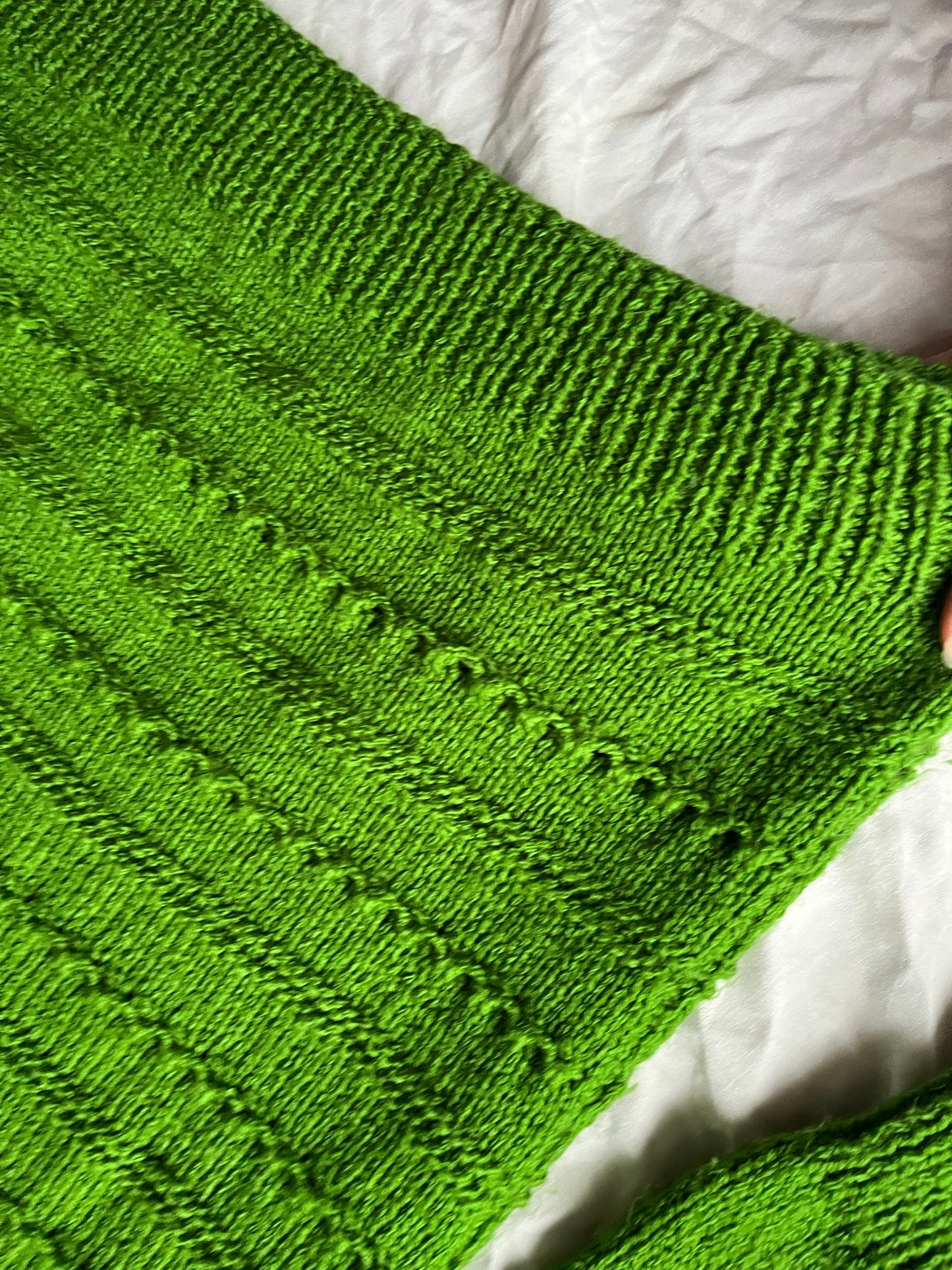 Green Knit Jumper M/L
