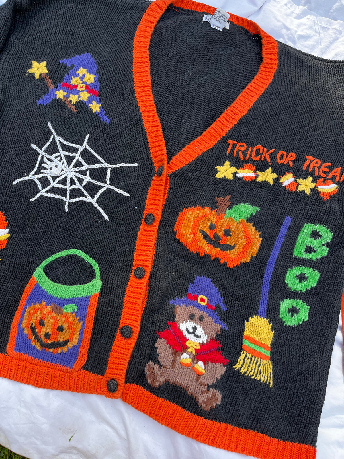 Trick Or Treat Cardigan XL