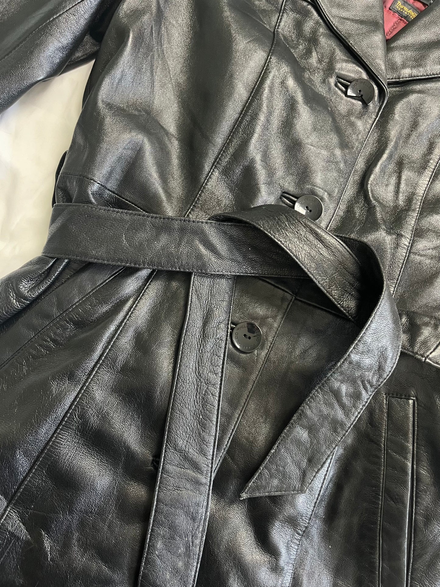 Vera Leather Jacket UK 12