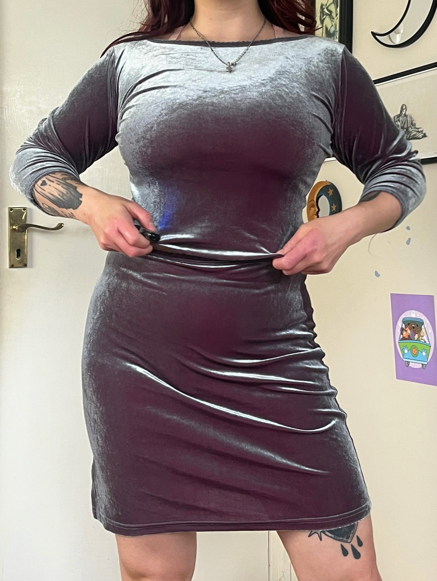 Peyton Velvet Set UK 10-12