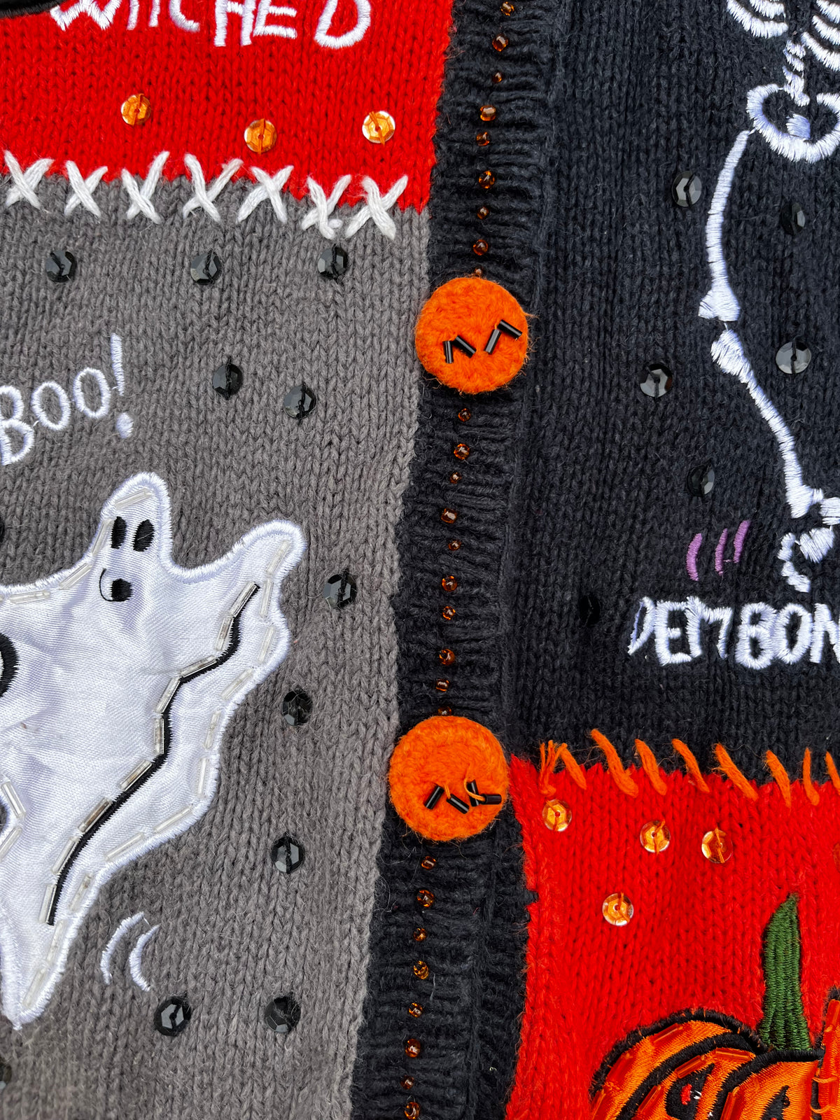 Halloween Sweater Vest M