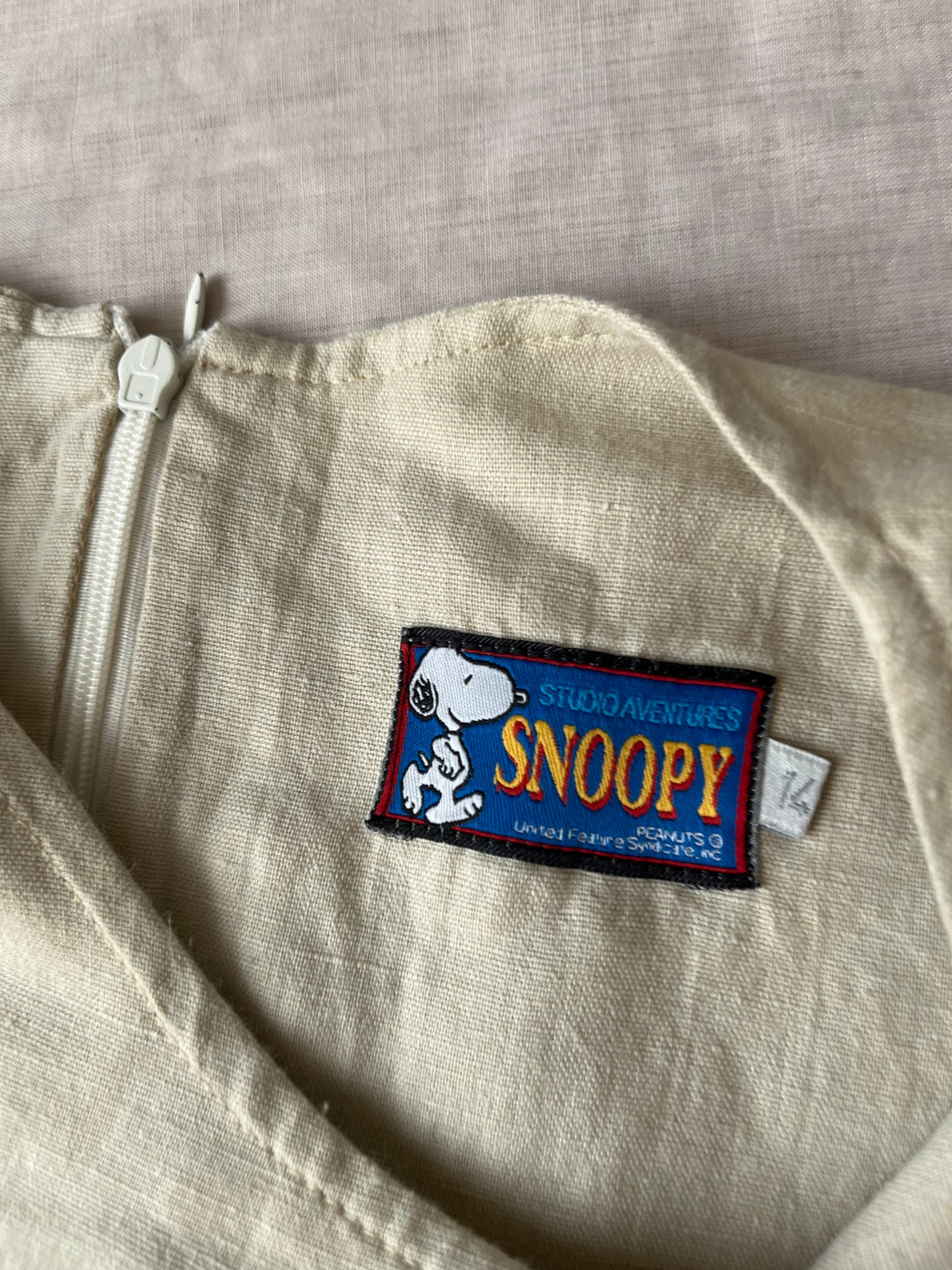 1990s Snoopy Dress UK 12