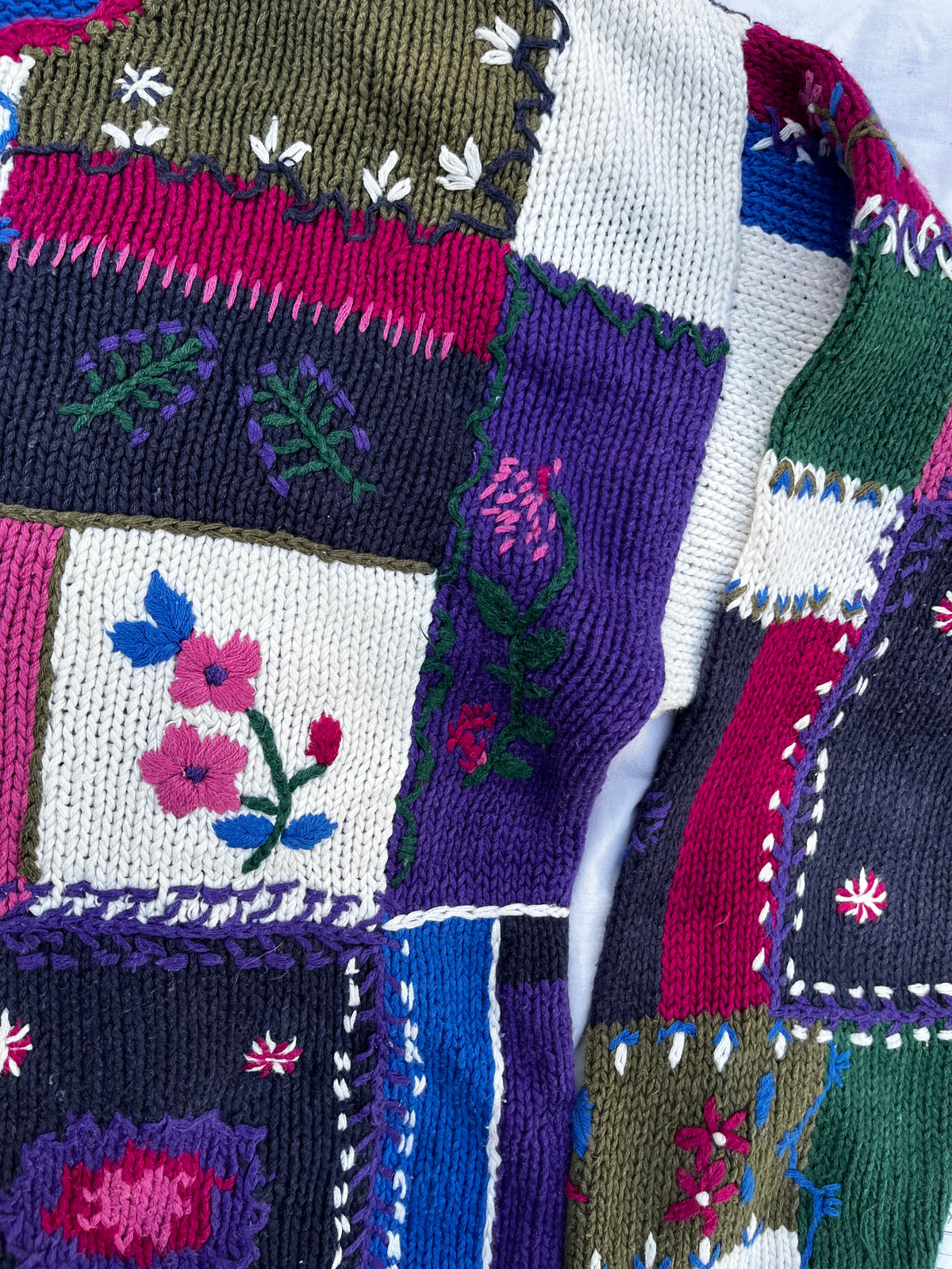 Patchwork Jumper L