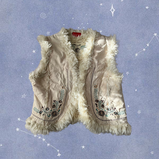 Afghan Style Body Warmer - UK 16