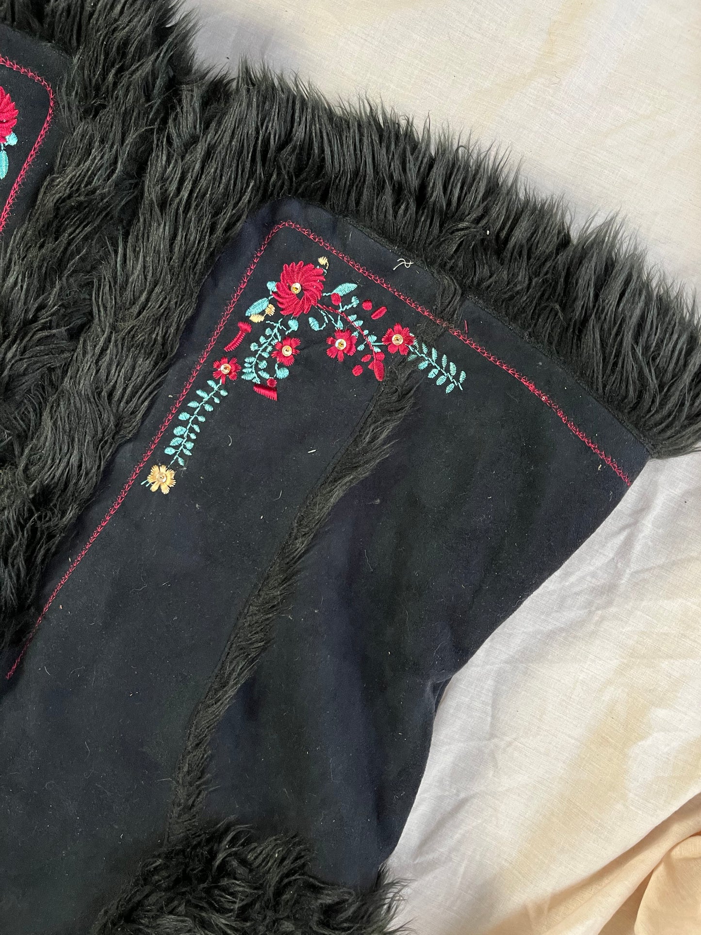 Sleeveless Afghan Coat XXL