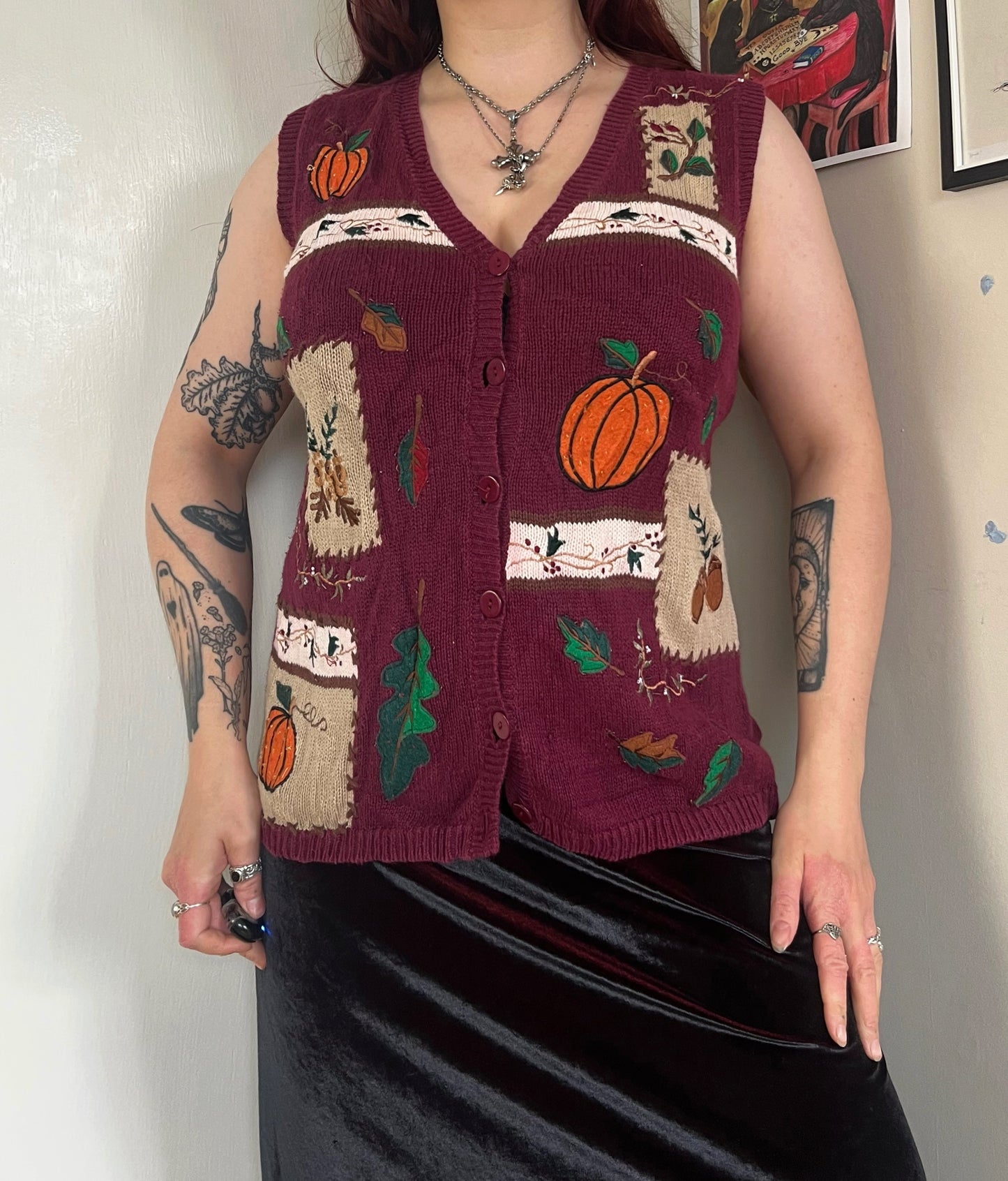 Acorn Sweater Vest UK 6-12