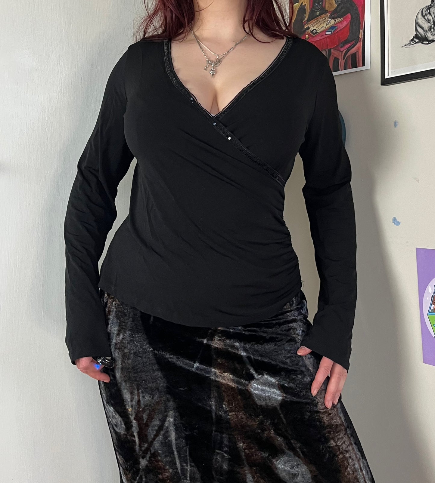 Wrap Style Top UK 12