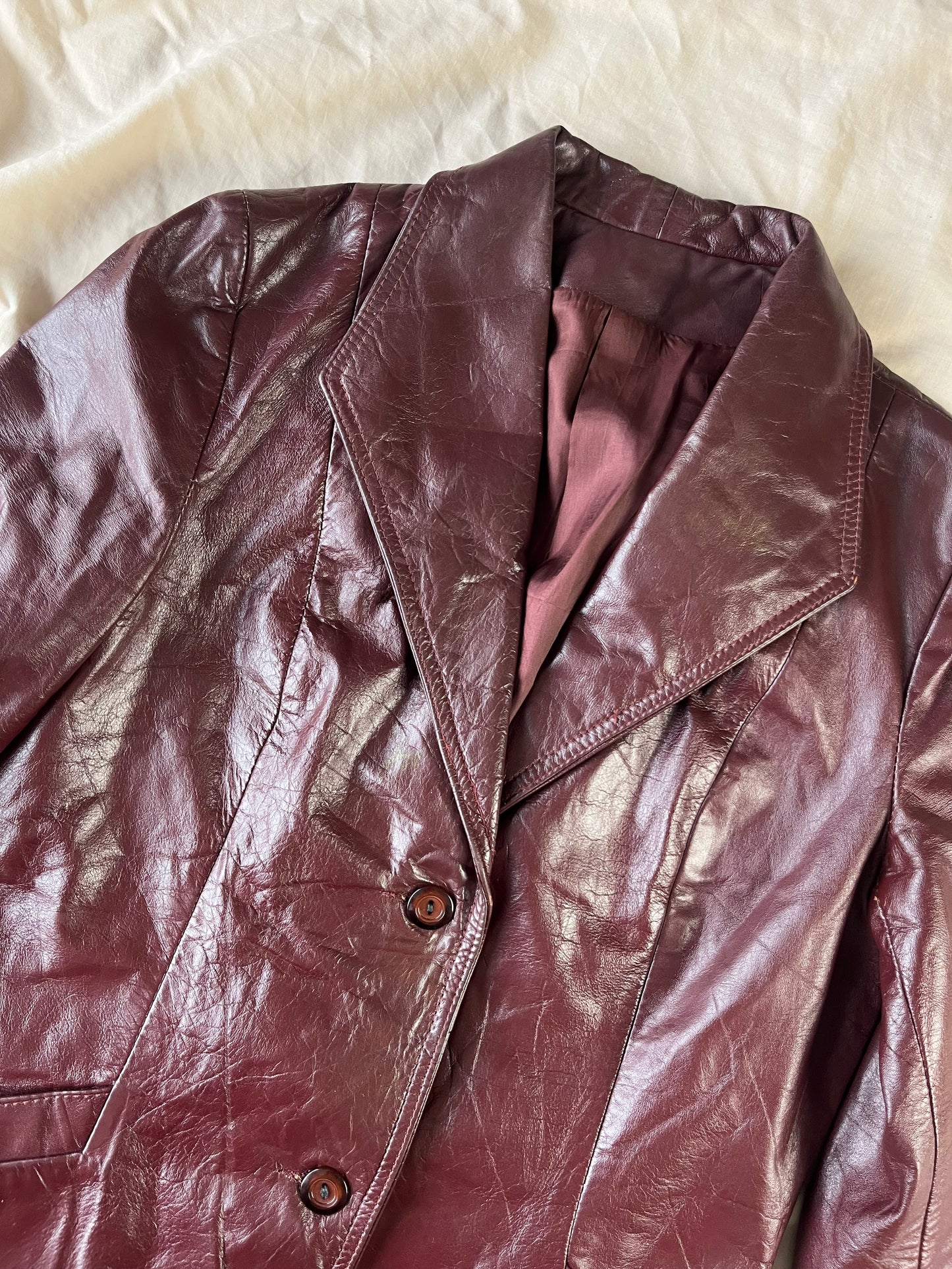 Winona Leather Jacket UK 8