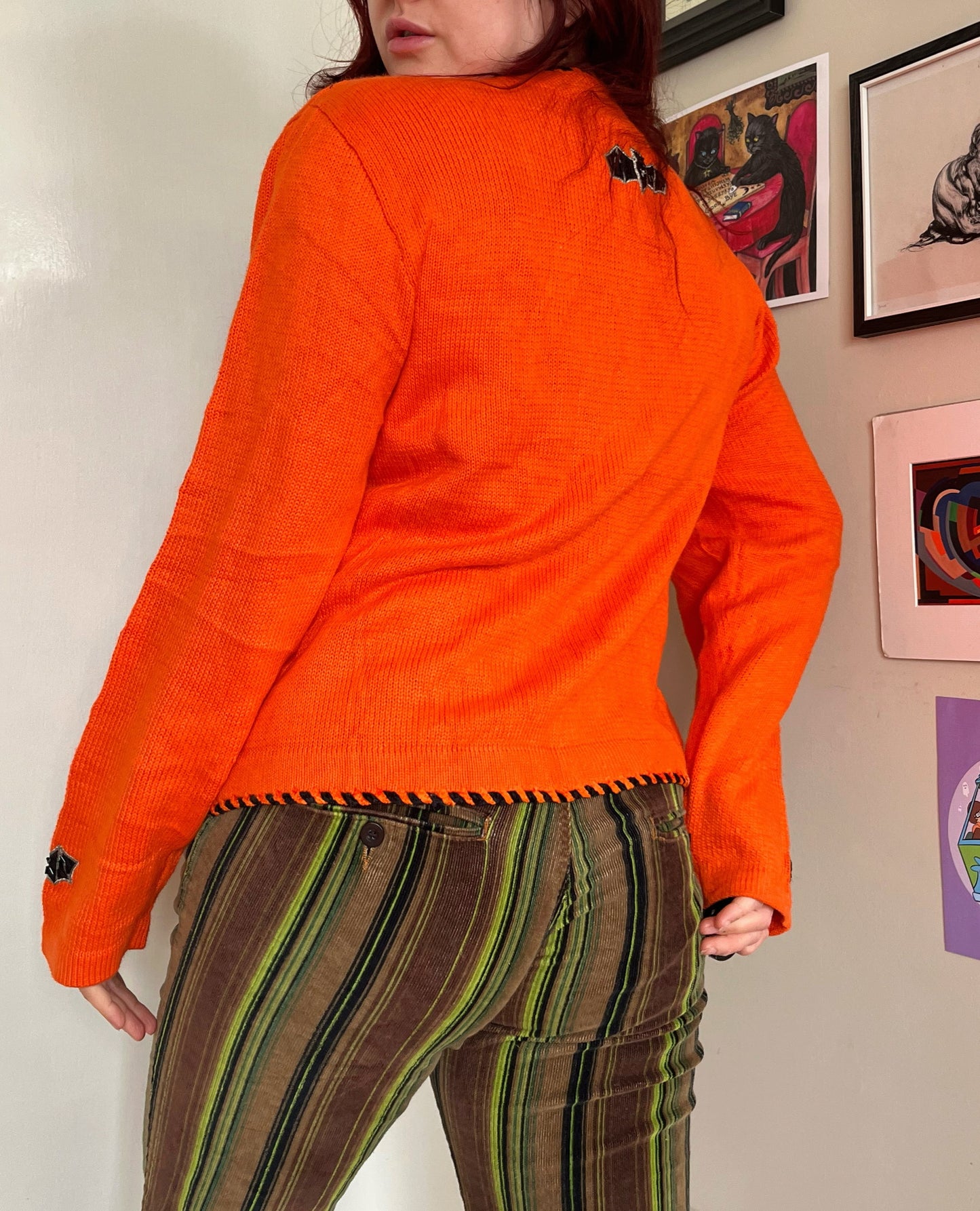 Salem 1990s Halloween Cardigan M