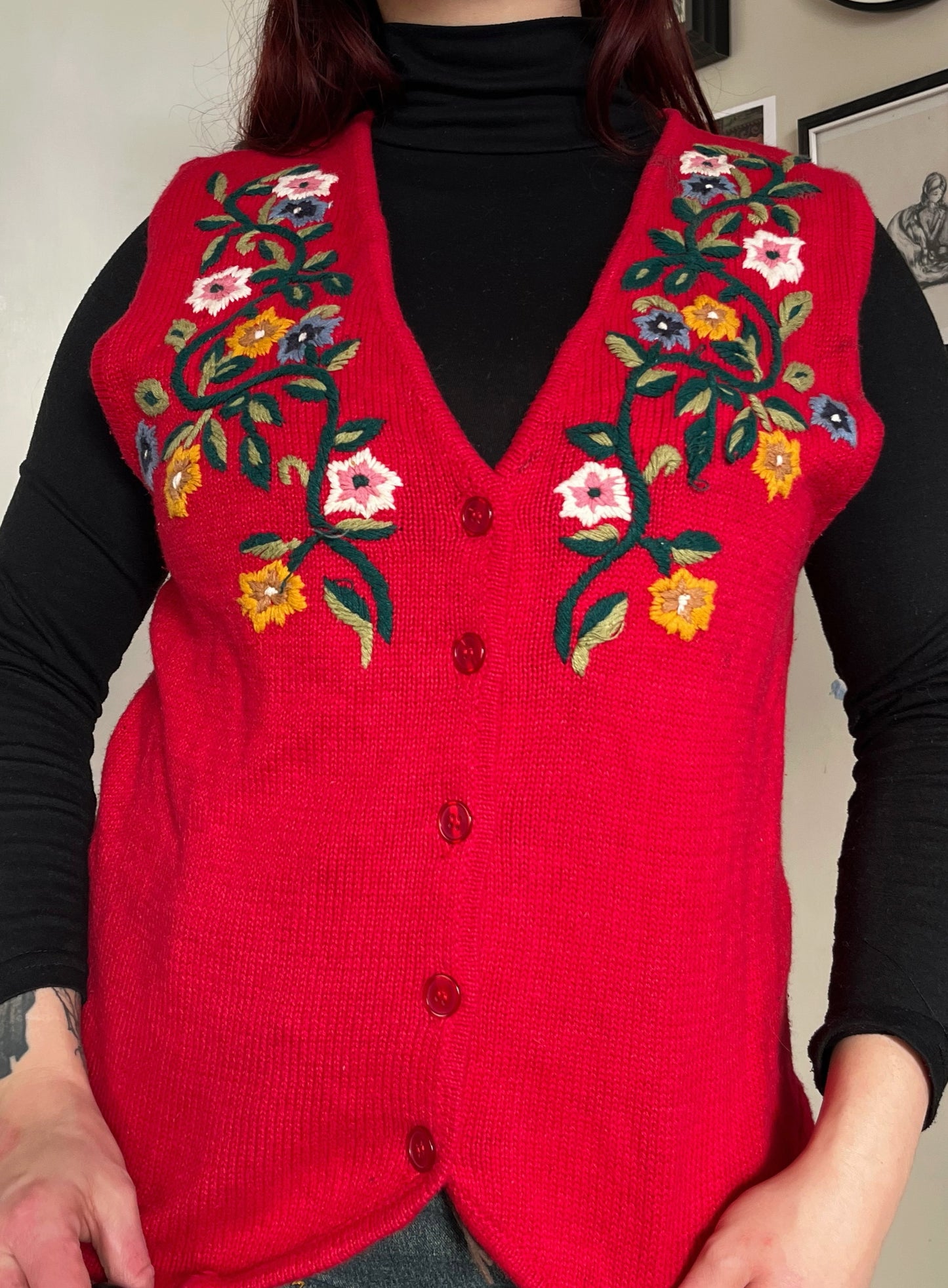 Holly 1990s Sweater Vest UK 4-12/M