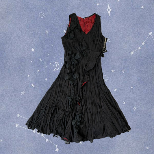 Black And Red Dress UK 10