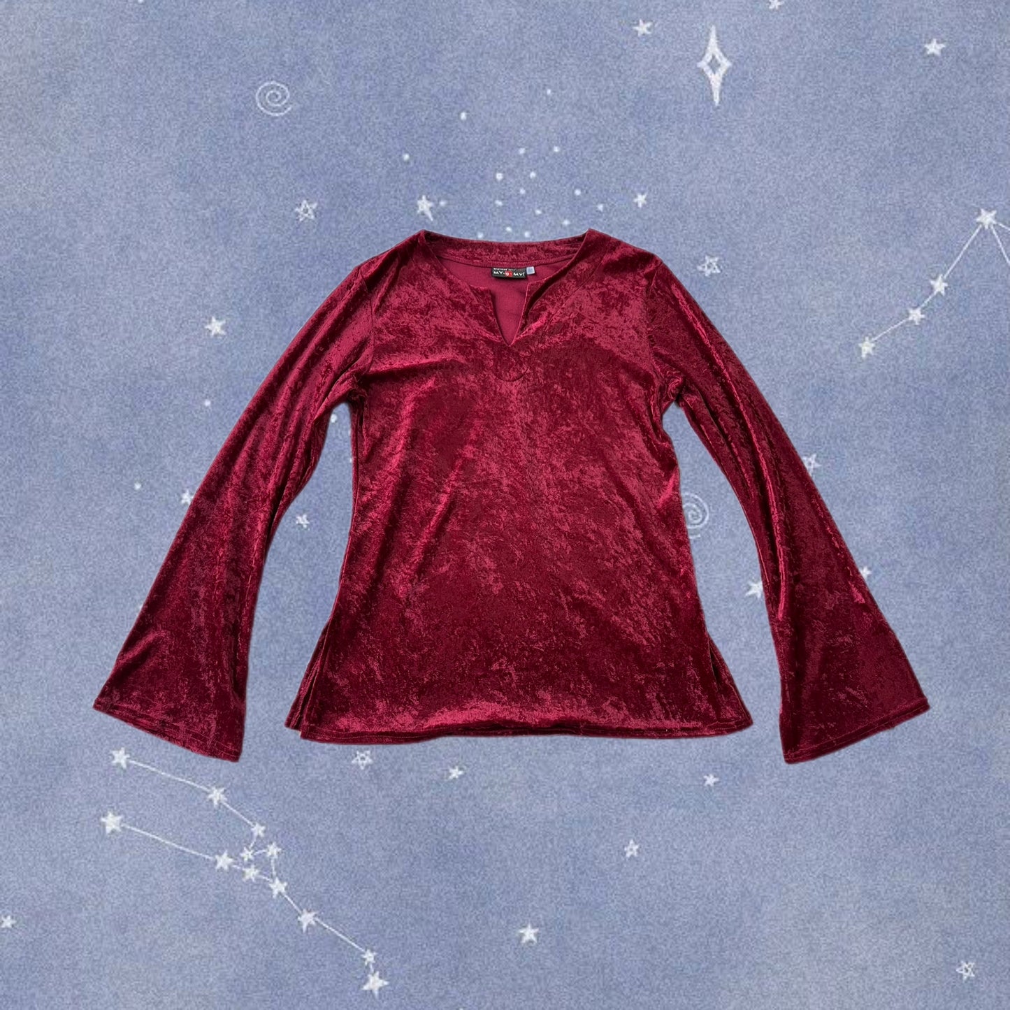 Red Velvet Top UK 10