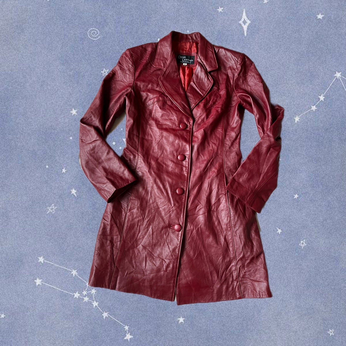 Ruby Leather Jacket UK 8-10