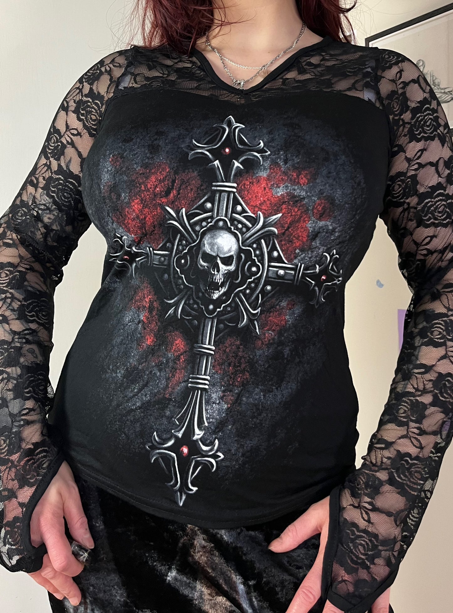 Goth Top UK 10-12