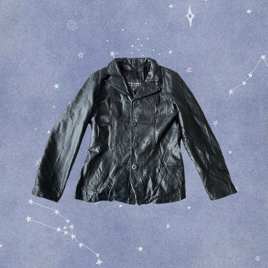 Nia Leather Jacket UK 8-10