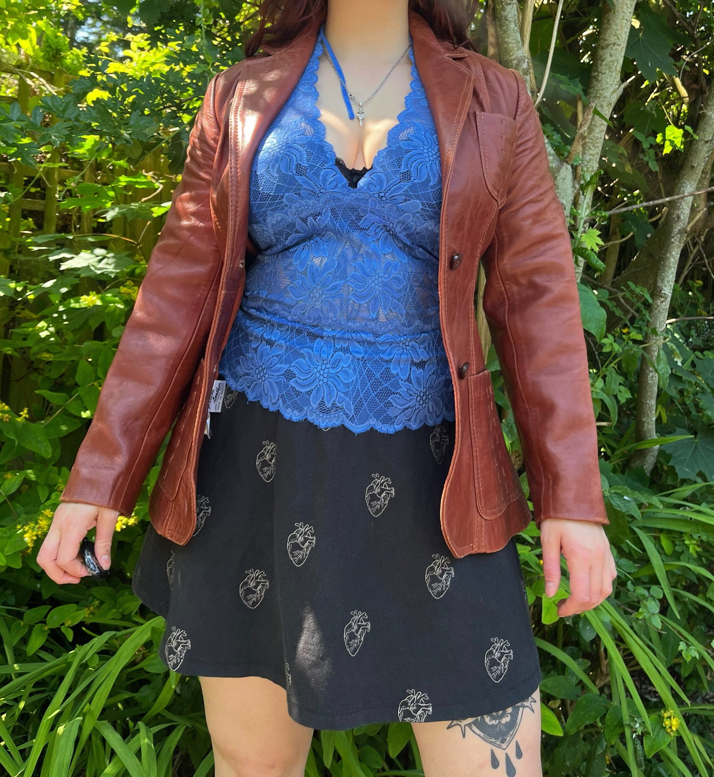 Lisa Leather Jacket UK 8