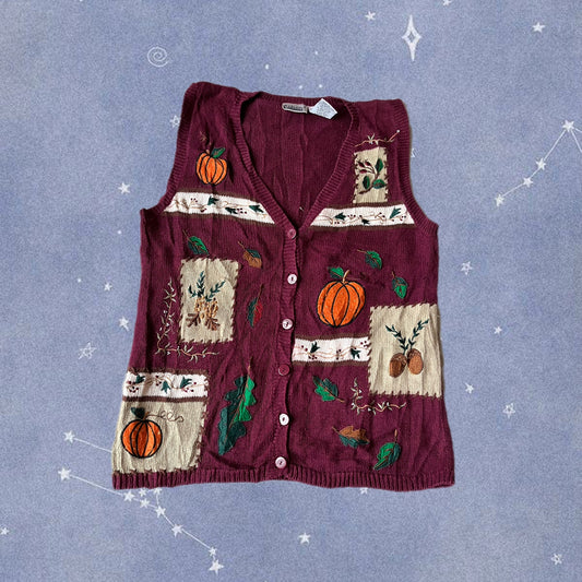 Acorn Sweater Vest UK 6-12