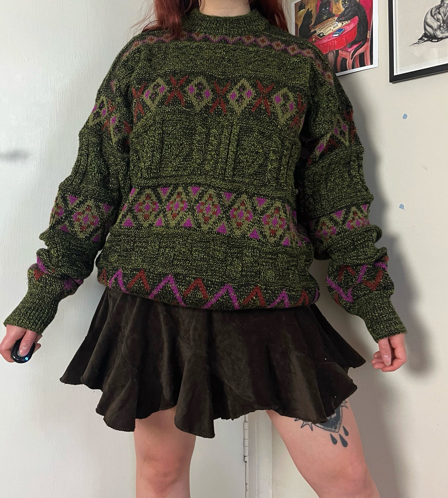 Charlotte 90s Jumper XL