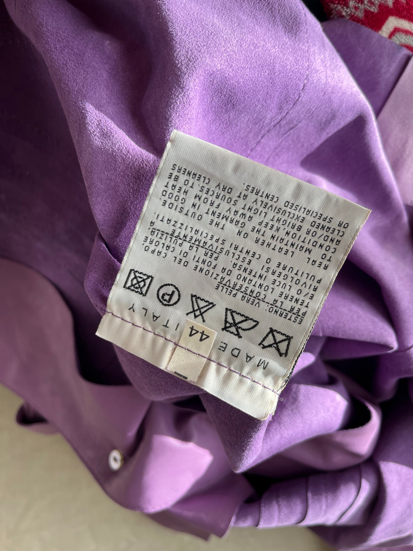 Daphne Leather Jacket UK 10