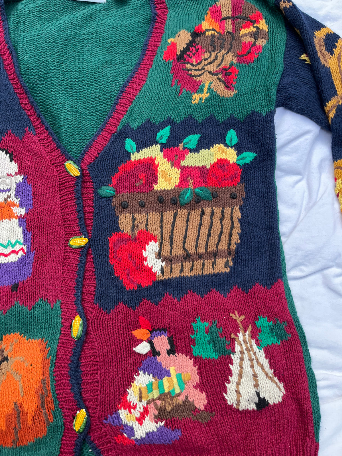Thanksgiving Cardigan L
