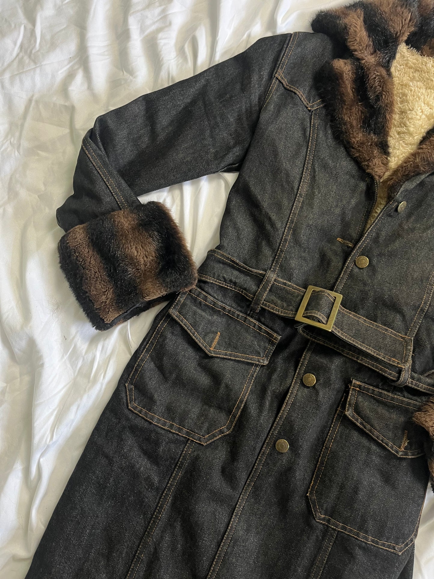 Cartoon Network Denim Afghan Coat UK 10/S