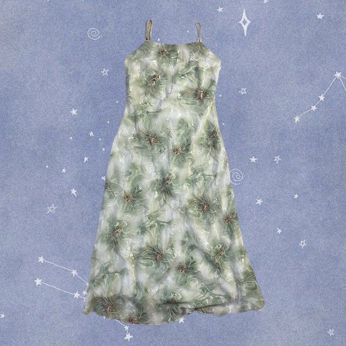 Floral Maxi Dress - UK 10