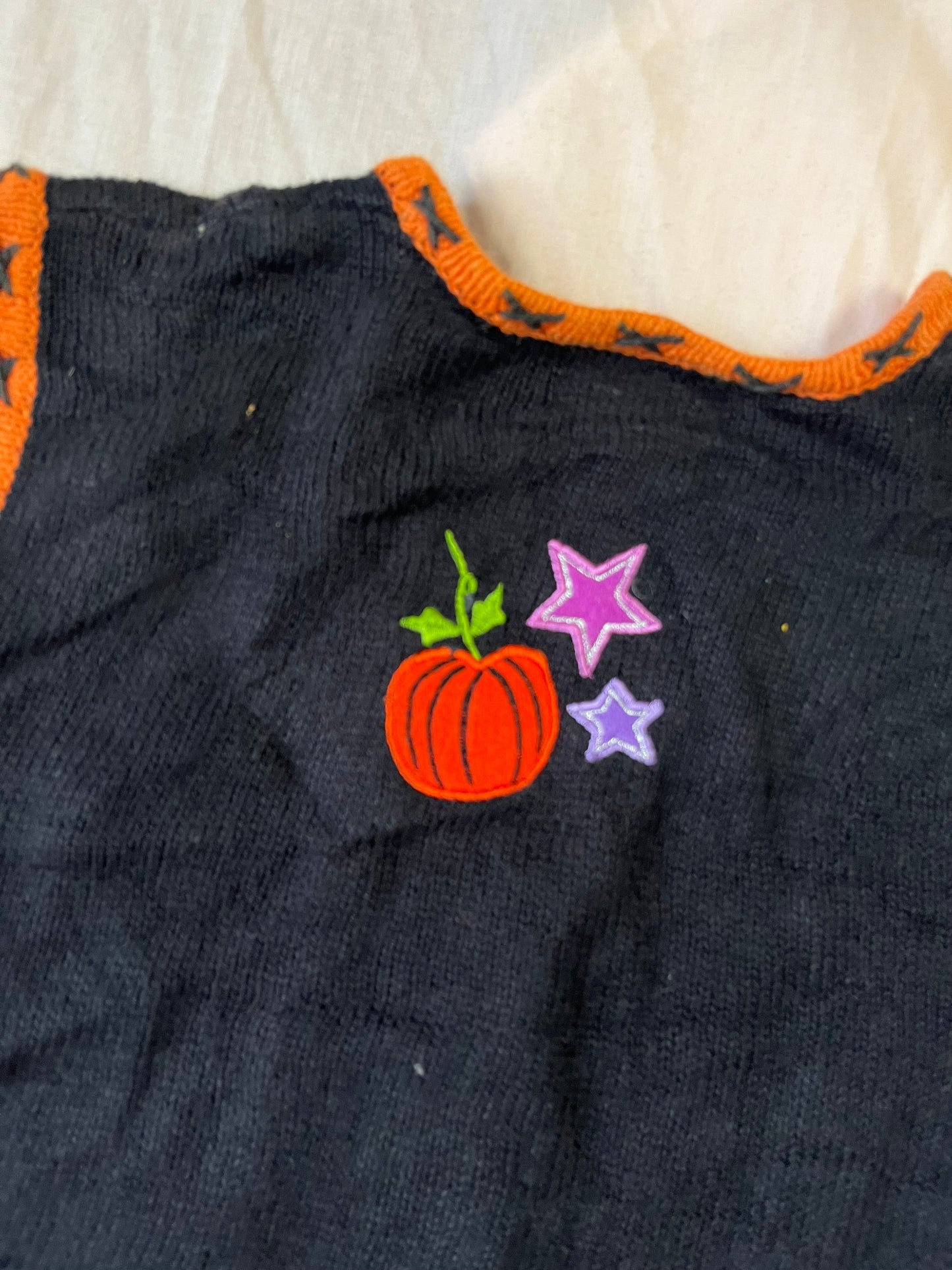 Sleepy Hollow 1990s Halloween Sweater Vest L