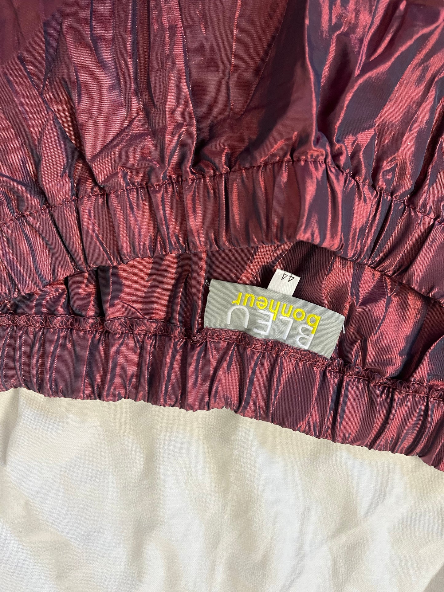 Purple Satin Skirt UK 12-14