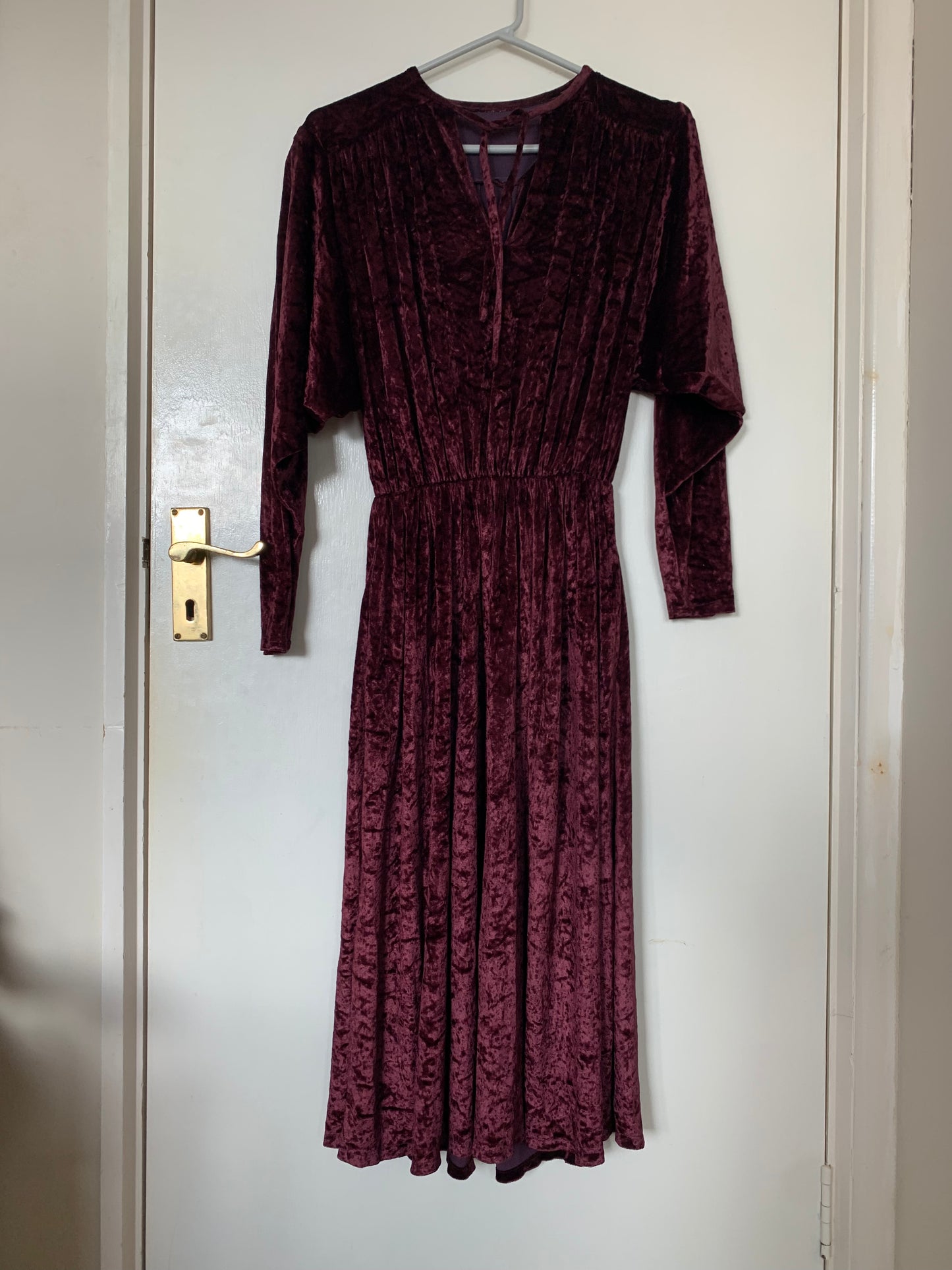 Becca 90s Velvet Dress UK 10-12