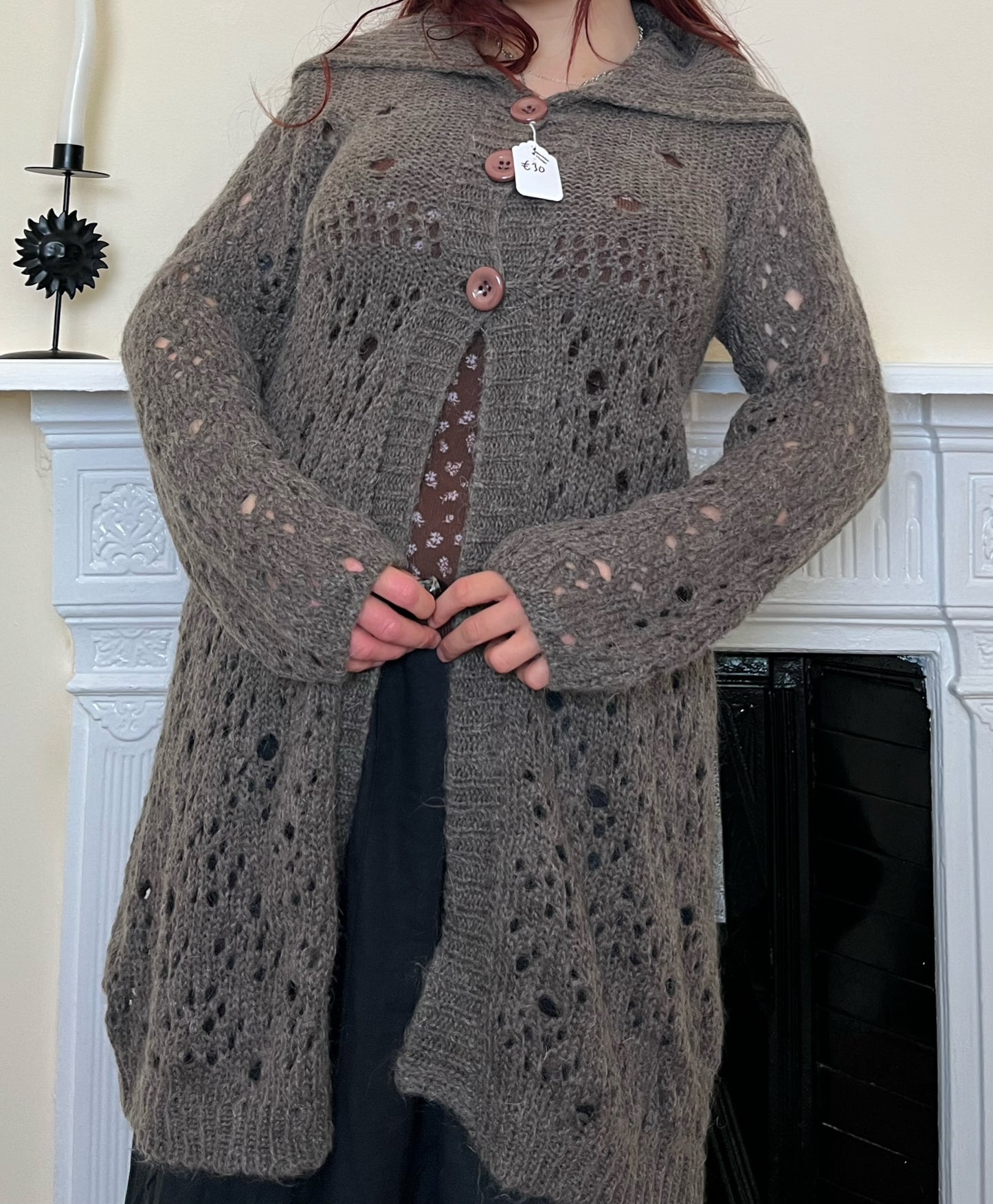 Fairycore Brown Cardigan UK 8-12