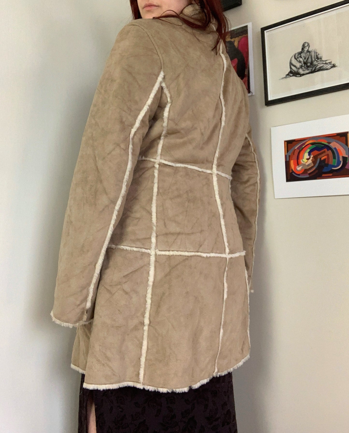 Maisie 90s Afghan Coat UK 12