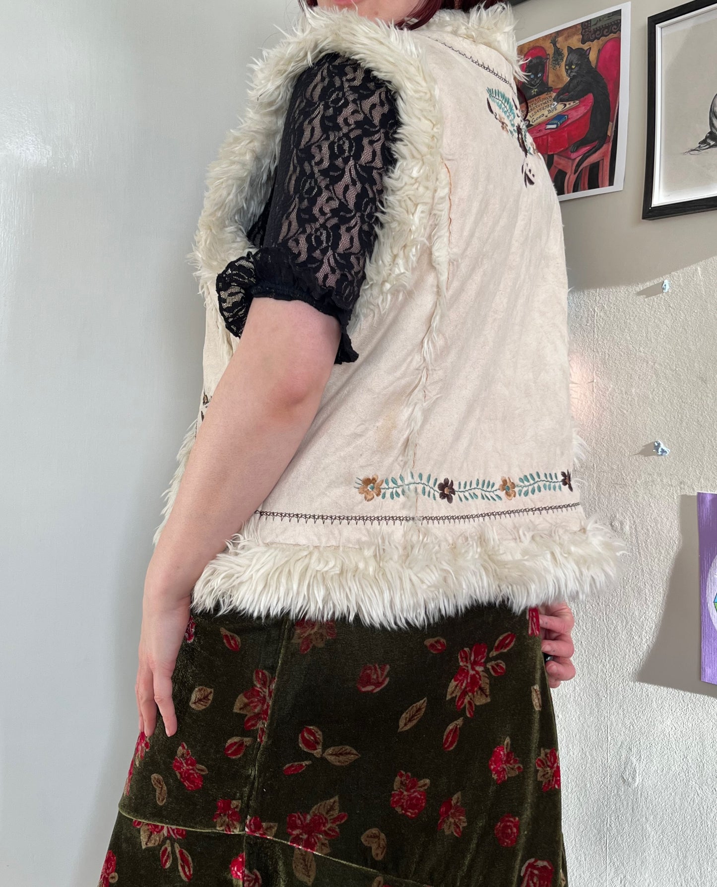 Afghan Style Body Warmer - UK 16